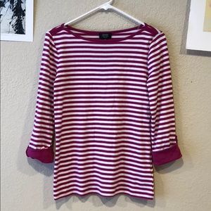 NWT! {Jones New York Signature} Striped T-shirt